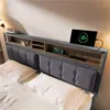 Letto imbottito 140x200, con porta USB-C, funzione di Anteprima dell’immagine prodotto 19