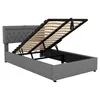 okwish Boxspring postel 140x200 cm s LED osvětlením, USB a Náhled obrázku produktu 7