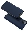 A dark blue flip case for a smartphone is shown against a white background. Anteprima dell’immagine prodotto