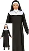 Religion Karnevalskostüm Klassischer Habit Schwarze Kutte Produktbild-Vorschau 5