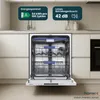 homeX DWFI601442A Geschirrspüler 60 cm, Spülmaschine Produktbild-Vorschau 7