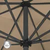 Sonnenschirm 3x3m quadratisch creme Garten Balkon knickbar Produktbild-Vorschau 8