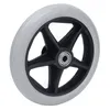 6in 5 trou Solid WheelPolyuréthanefauteuil roulant Caster Voir les images du produit 3