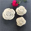 Steinrose 3 er Stein Rosenblüte Blüte Blumen Steinguss Produktbild-Vorschau 1