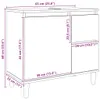 vidaXL Waschbeckenunterschrank Artisan-Eiche 65x33x60 cm Produktbild-Vorschau 7