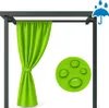 Tissu Oxford imperméable enduit de PVC - citron vert, Voir les images du produit 3