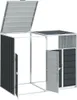 vidaXL Box na odpadky pre 2 tony antracit 144x81x113 cm Náhľad obrázku produktu 3