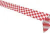 50m x 0,20m JUNOPAX® Papier Tischband Raute rot-weiß Produktbild-Vorschau 2