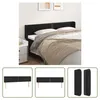 The Living Store Kopfteil mit Ohren Schwarz 203x16x78/88 cm Produktbild-Vorschau 11