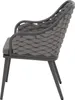 2er-Set Aluminium-Gartenstuhl HWC-O16, Outdoor Stuhl, Produktbild-Vorschau 6