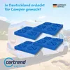 cartrend Caravan Basisplatten für Stützböcke 4 Stück Produktbild-Vorschau 2