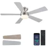 Deckenventilatoren mit Licht, 120CM Deckenventilator mit Produktbild-Vorschau 1