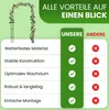 Rosenbogen 150x240x30 cm schwarz Gartendeko Rosenspalier Produktbild-Vorschau 5