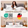 Mikrofaser Kopfkissen SWAN 40x80 gesteppt Produktbild-Vorschau 4