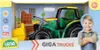 GIGA TRUCKS Traktor mit Lader, grün Produktbild-Vorschau 7