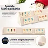Star Flash Plastik Okey Rummy Set mit Melaminsteinen und Produktbild-Vorschau 5
