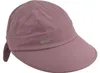 Seeberger Schildkappe aus 100% Baumwolle mit Schleife hinten in rosa