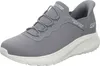 A single gray Skechers Slip-Ins sneaker is shown against a white background. Produktbild-Vorschau