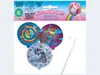 4x Folienballon Einhorn Selbstaufblasend Stab Partyballon Produktbild-Vorschau 2