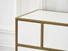 Kommode MAIRA, weiß/gold, 6 Schubladen, 70 cm breit, 96 cm Produktbild-Vorschau 8
