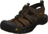 A single brown KEEN sandal is shown against a white background. Produktbild-Vorschau