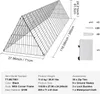 SucceBuy Hühnertunnel, 300 x 71,1 x 61,5 cm (L x B x H), Produktbild-Vorschau 7
