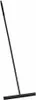 A black floor squeegee with a long handle, shown against a white background. Produktbild-Vorschau