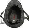 The inside of a black riding helmet. Produktbild-Vorschau