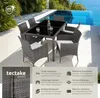 TecTake 404321, Bílá, Šedá, 6 sedadlo/sedadel, Dospělí a Náhled obrázku produktu 10