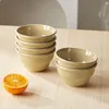 Schale set 6er Ø11,7cm Keramik Eisschale Müslischale Produktbild-Vorschau 8
