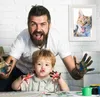 Dřevěný fotorámeček Stůl Olejomalba Úložná krabička Dětské Náhled obrázku produktu 4