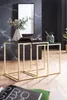 Tavolo cala tavolo nero / oro mdf / metallo | Wohnling Anteprima dell’immagine prodotto 5