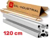 GAL-INDUSTRIAL | Profilo strutturale in alluminio - 40x40mm Anteprima dell’immagine prodotto 1