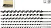 Vorel Wood Drill Set 6 pcs / 460Mm 10 - 20Mm 22466 Voir les images du produit 1