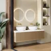 HOROW Aufsatzwaschbecken Rund Waschbecken 41.5 cm Glänzend Produktbild-Vorschau 4