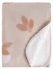 HOMLA Weiche KADO-Decke mit Kürbismotiv und Fransen, 150 x Produktbild-Vorschau 1