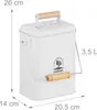 Relaxdays Secchio per compost da cucina, 3,5 litri, 2 Anteprima dell’immagine prodotto 4