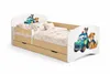 Lit pour tout-petits 140 x 70 cm avec rangement | Lit Voir les images du produit 3