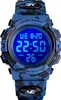 Alienwork Seven-color LED Digital Kinderuhr Jungen Mädchen Produktbild-Vorschau 1