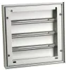 Grille de hotte 210x210mm aluminium gris RAL9006 - RENSON - Voir les images du produit 2