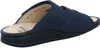 A dark blue slipper with a black sole. Produktbild-Vorschau