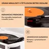 Auna - gramofon retro z głośnikiem, USB, 3 prędkości, AUX, Podgląd zdjęcia produktu 5