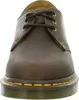 A close-up, front view of a brown leather shoe. Anteprima dell’immagine prodotto