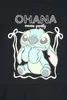 Lilo & Stitch Kurzes Kleid Damen Stitch Ohana schwarz S Produktbild-Vorschau 3