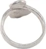 Wikinger Ring versilbert "Spirale" Größe S Produktbild-Vorschau 2