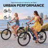 E-Bike Cityrad Urban-7 E-Fahrrad 460WH Pedelec, 36V 12,8 AH Produktbild-Vorschau 8