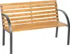 tectake™ Gartenbank 2-Sitzer aus Holz 119,5x62x83cm Produktbild-Vorschau 1