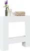 Haardombouw 81x18x82 cm bewerkt hout wit Productafbeelding-voorbeeld 2