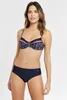LASCANA Bügel-Bikini-Top Minimal marine-bedruckt Größe 44 Produktbild-Vorschau 3