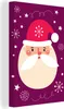 MuchoWow® - Leinwandbilder - Weihnachten - Weihnachtsmann - Produktbild-Vorschau 1